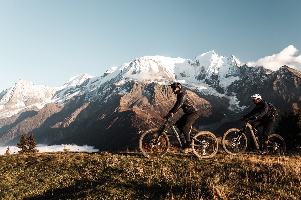 Groupe journée Chamonix ebike les Houches